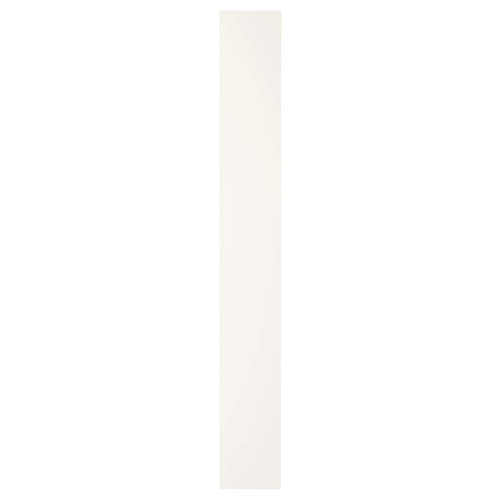 FORSAND Door, white, 25x229 cm