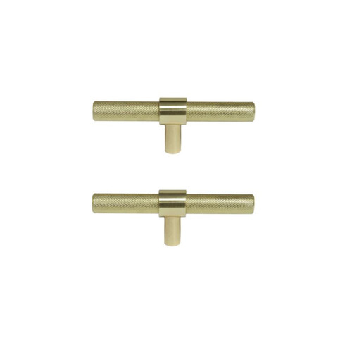 Furniture Handle Dukkah T 95 mm, brass