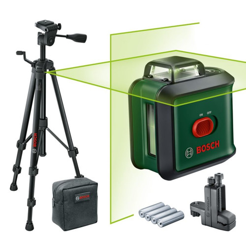 Bosch Laser Level with tripod Cross Line Lasers 12 m