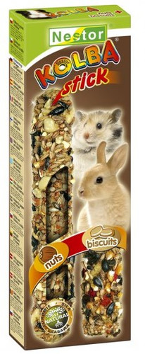 Nestor Rodent Sticks - Biscuits & Nuts 2pcs