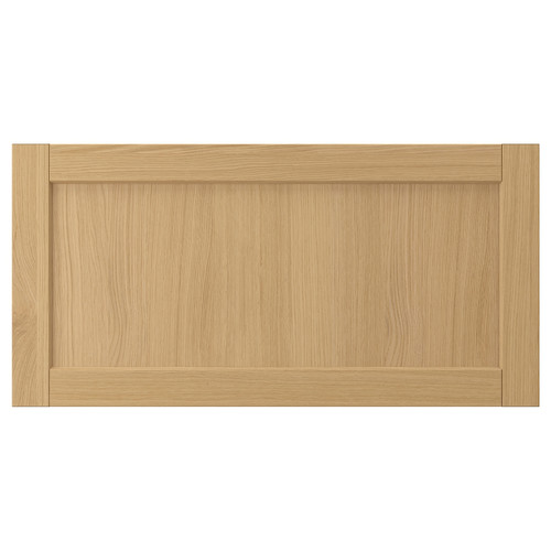 FORSBACKA Drawer front, oak, 80x40 cm