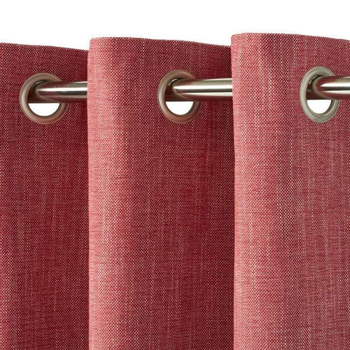 Curtain GoodHome Tiga 140x260cm, red