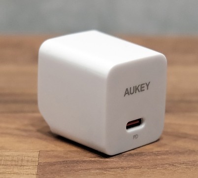 Aukey Mini Charger EU Plug 1xUSB-C 20W PD PA-Y20S