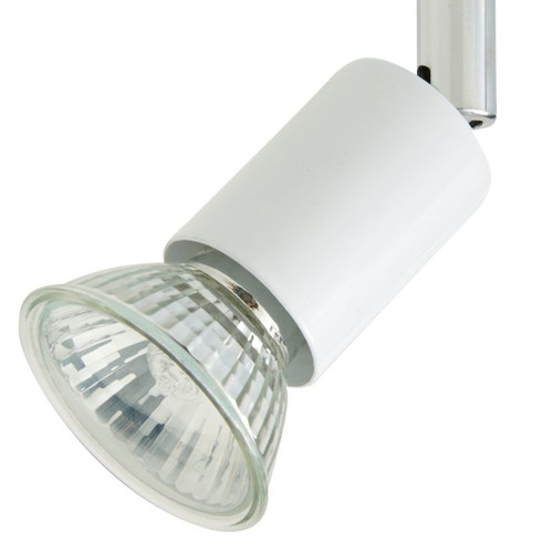 Metal Spot Ceiling Lamp 3 x 50 W GU10, white