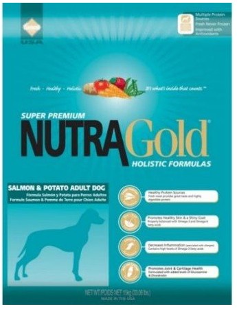 Nutra Gold Dog Food Holistic Salmon & Potato Adult Dog 3kg