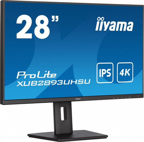 IIyama 28" Monitor XUB2893UHSU-B5 IPS 4K HDMI DP 2x2W