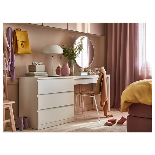 MALM Chest of 3 drawers, white, 80x78 cm