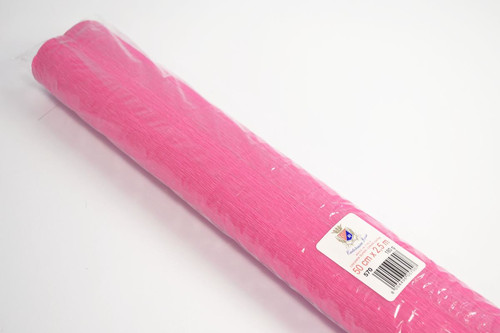 Crepe Paper 50x250cm, pink