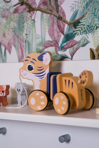 Joueco Wooden Tiger The Wildies Family 12m+