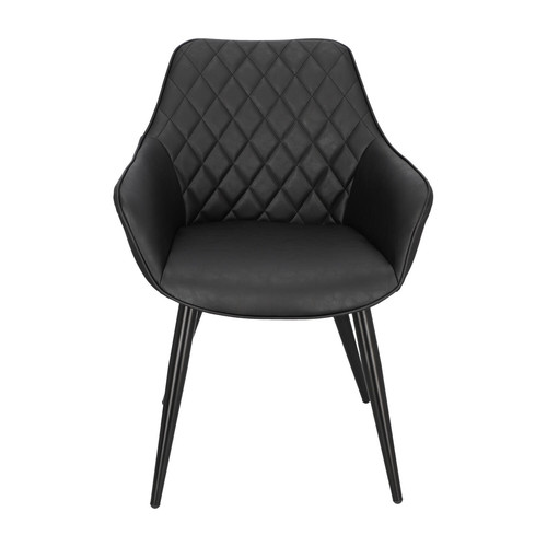 Upholstered Chair Rox, black