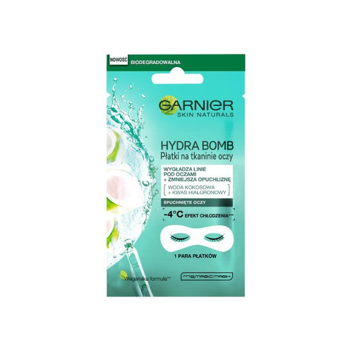 Garnier Skin Naturals Moisture+ Smoothness Eye Tissue Mask Coconut Water & Hyaluronic Acid  6g