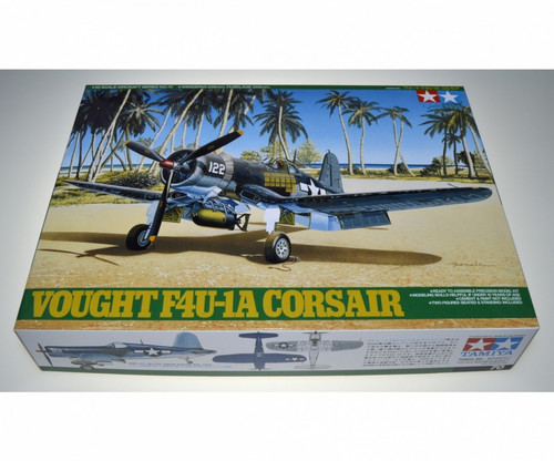 Tamiya Static Scale Model Vought F4U-1A Corsair 1:48 14+