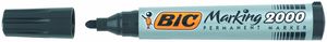 BIC Permanent Marker Marking 2000 Round, 12pcs, green