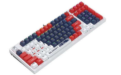 A4 Tech Wired Mechanical Keyboard Bloody S98 USB Sports Navy