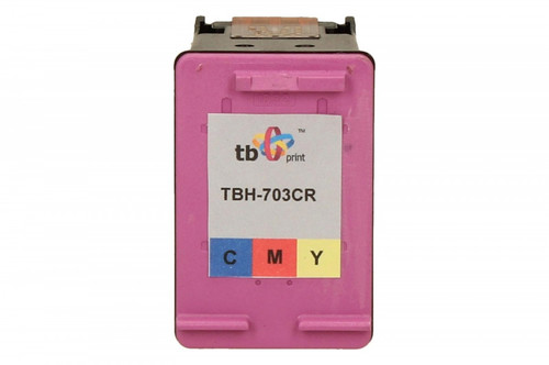 TB Ink HP DJ D730/F735 Color remanufactured TBH-703CR (HP No. 703 CD888AE)