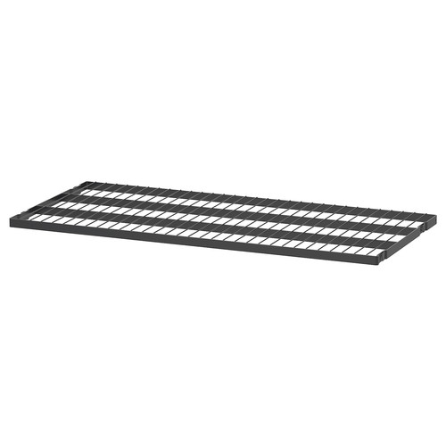 BOAXEL Wire shelf, anthracite, 80x40 cm