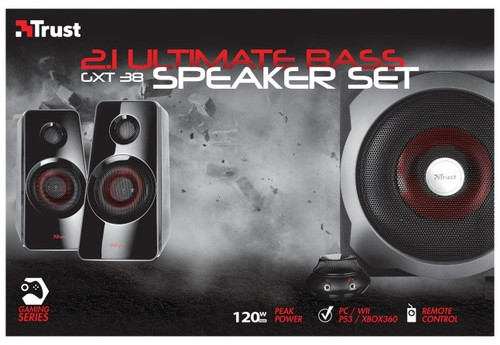 Trust GXT 38 Tytan 2.1 Ultimate Bass Speaker Set NON-EU