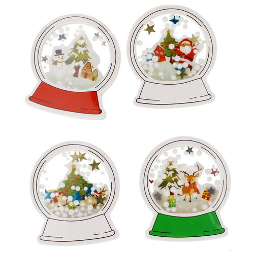 Craft Christmas Self-Adhesive Decoration Set Ball