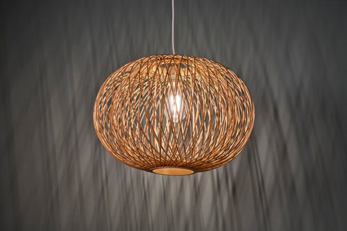 Pendant Lamp GoodHome Albarella E27, rattan