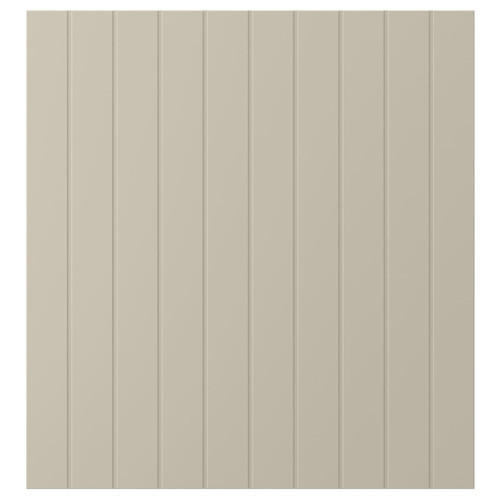 SUTTERVIKEN Door, grey-beige, 60x64 cm