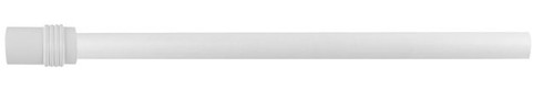 Curtain Rod GoodHome Anafi 19 mm 160 cm, matt white