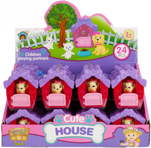 Cute House & Dog 1pc 3+