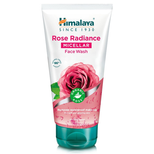 HIMALAYA Rose Radiance Micellar Face Wash 96% Natural 150ml