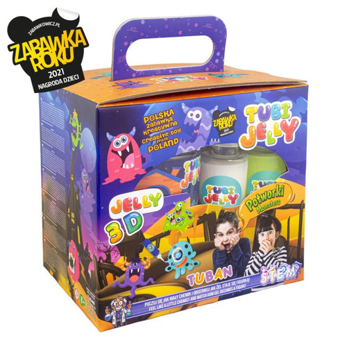 Tuban Tubi Jelly 3D Monster 6 Colours 8+