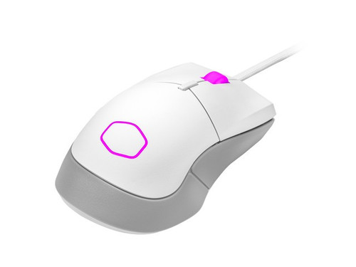 Cooler Master Optical Wired Gaming Mouse MM310 12000 DPI, white RGB