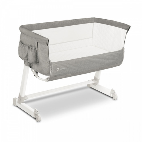 Lionelo Bedside Cot Theo, concrete