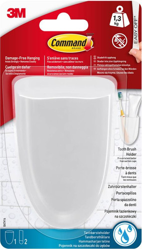 3M Command Toothbrush Holder