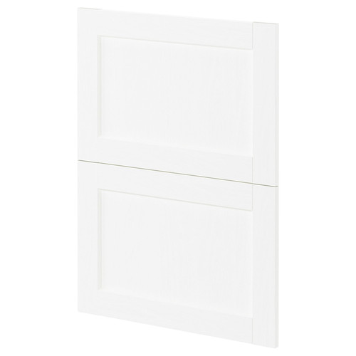 METOD 2 fronts for dishwasher, Enköping white/wood effect, 60 cm