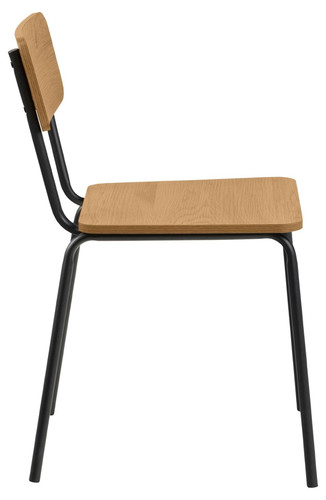 Dining Chair Peru, oak/black