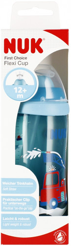 NUK First Choice Flexi Cup 300ml 12m+, blue