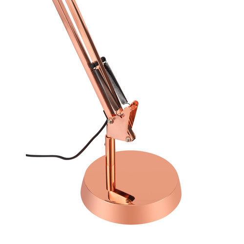 GoodHome Desk Lamp Bakossi E14, copper