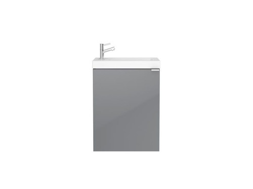 GoodHome Hanging Basin Cabinet Imandra 44 cm, grey