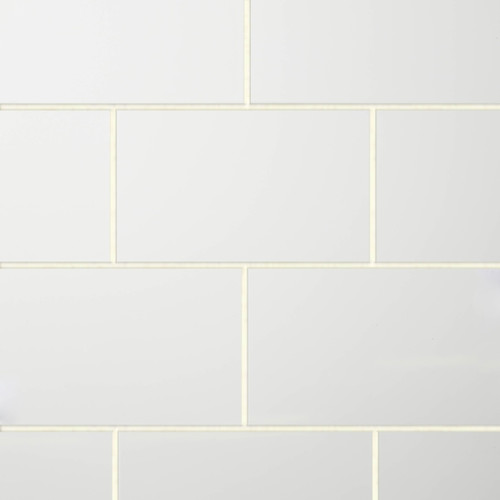 Glazed Tile Alexandrina Cersanit 25 x 40, white, 1.2 m2