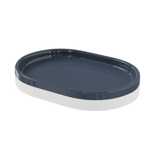 GoodHome Soap Dish Koros, dark blue