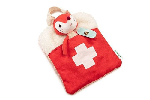 LILLIPUTIENS Doctor's Bag with Cuddly Toy and 6 Accessories Alice the Fox 18m+