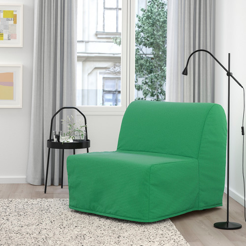 LYCKSELE MURBO Chair-bed, Vansbro bright green