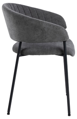 Chair Ann, grey/black