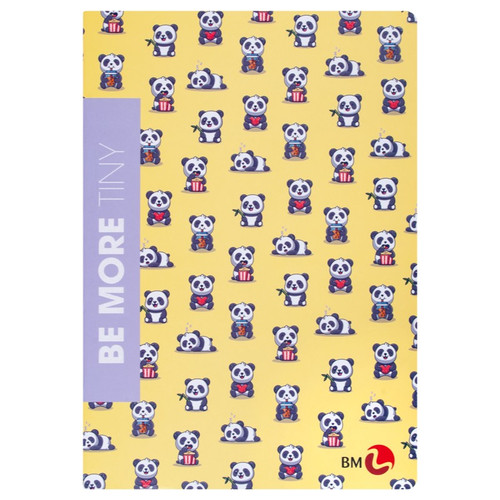 Notebook A4 72 Pages Squared Be More Tiny 10pcs, assorted