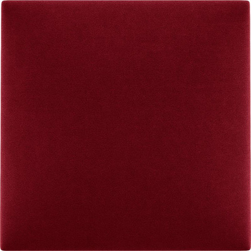 Upholstered Wall Panel Stegu Mollis Square 30 x 30 cm, red