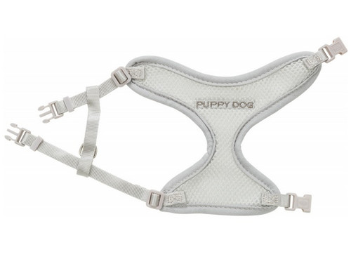 Trixie Dog Harness Puppy Junior 26-34cm, light grey