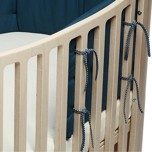 LEANDER Cot bumper for CLASSIC™ Baby Cot, Dark blue