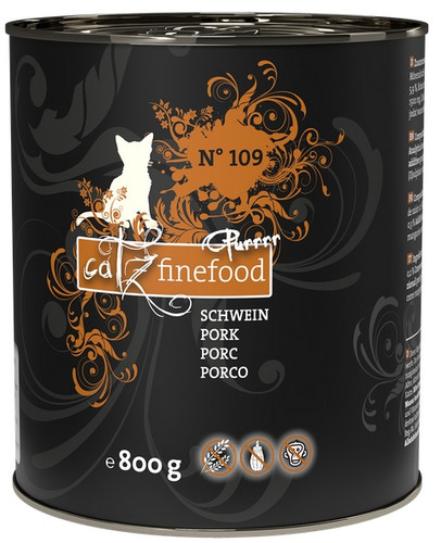 Catz Finefood Cat Food Purrrr N.109 Pork 800g