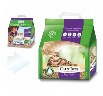 Cat's Best Cat Litter Smart Pellets (Nature Gold) 10L / 5kg