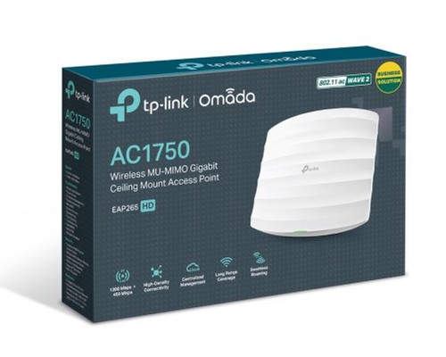 TP-Link EAP265 HD AC1750 Wireless MU-MIMO Gigabit Ceiling Mount Access Point