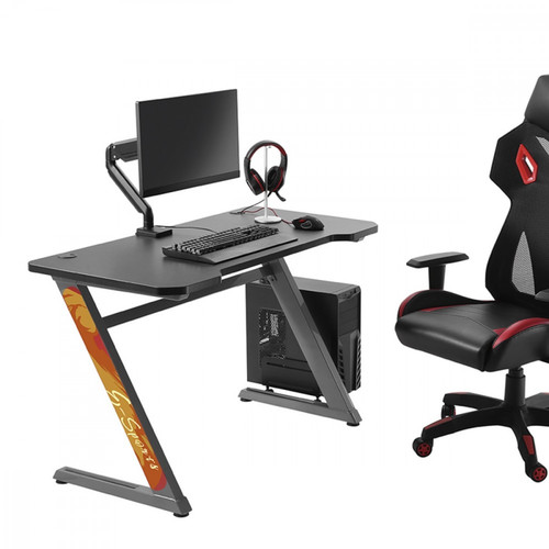 MacLean Gaming Desk NanoRS RS120, black