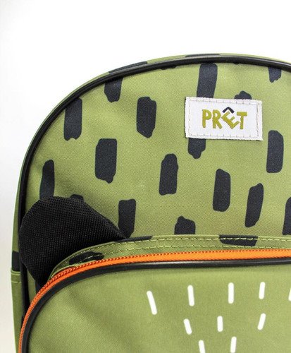 Pret Preschool Backpack PRET Bear Giggle Army